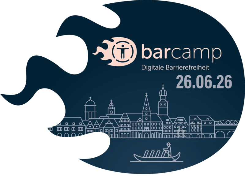 Logo Barcamp Digitale Barrierefreiheit